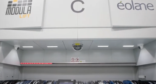 欧朗电子借助 Modula Lift 优化仓库空间